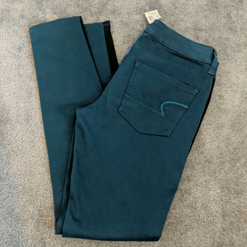 NWT - TEAL AE JEGGINGS